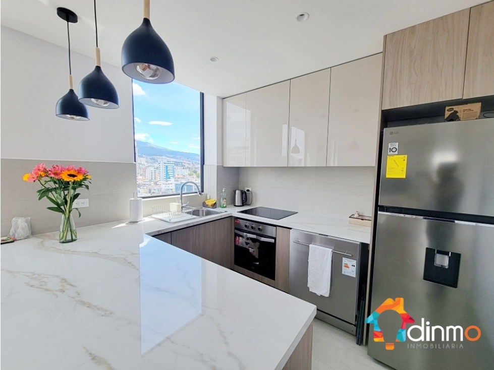 Departamento full amoblado renta La Carolina | Vista panorámica — foto 2