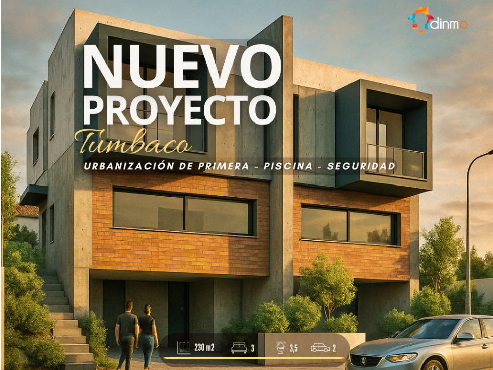 Casa en venta Tumbaco, Urbanización, Piscina y Areas verdes