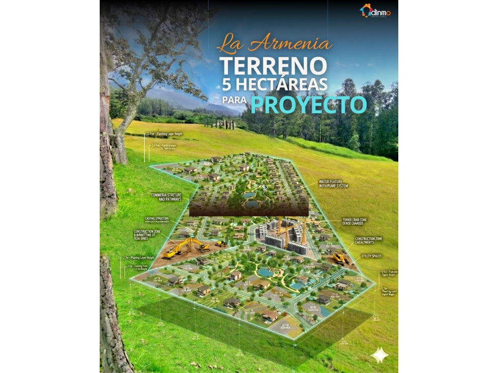 Terreno venta La Armenia, ideal para Lotización y/o Proyecto Vivienda.