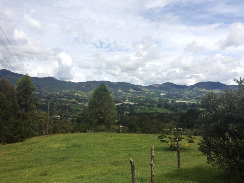 Venta lote en Rionegro vía San Antonio-La Ceja con 2 matrículas
