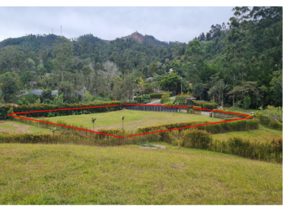 Veta lote de 1.968 m2 en unidad cerrada via llanogrande don diego — foto 3