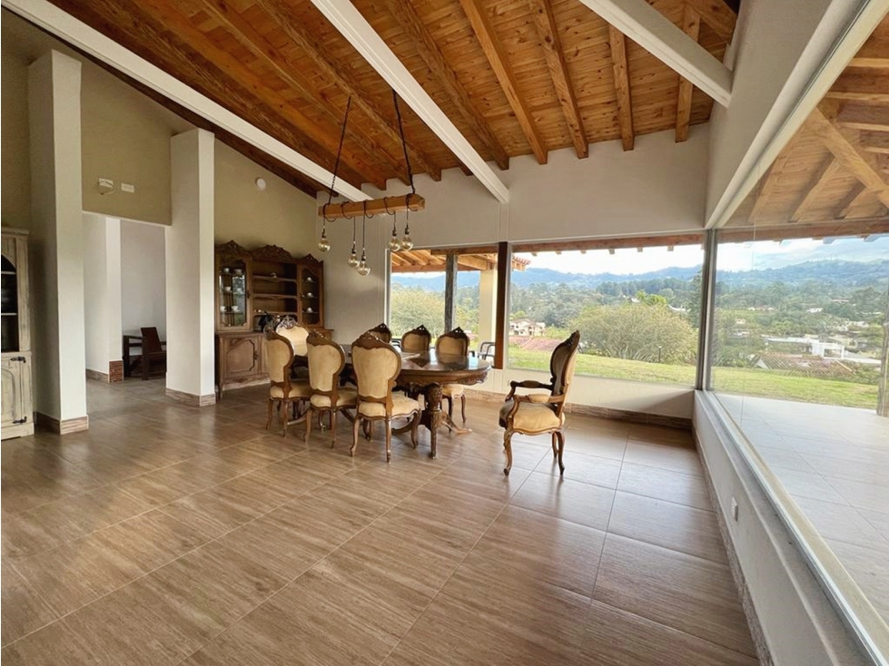 Venta casa campestre 1 planta en La Ceja Vista, diseño y unidad 24/7 — foto 4
