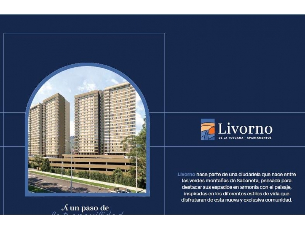 Cesión de derechos apartamento.en Sabaneta Ciudadela Toscana