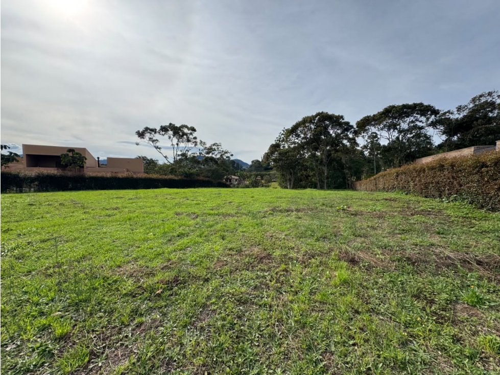 Lote en venta parcelación privada La Ceja