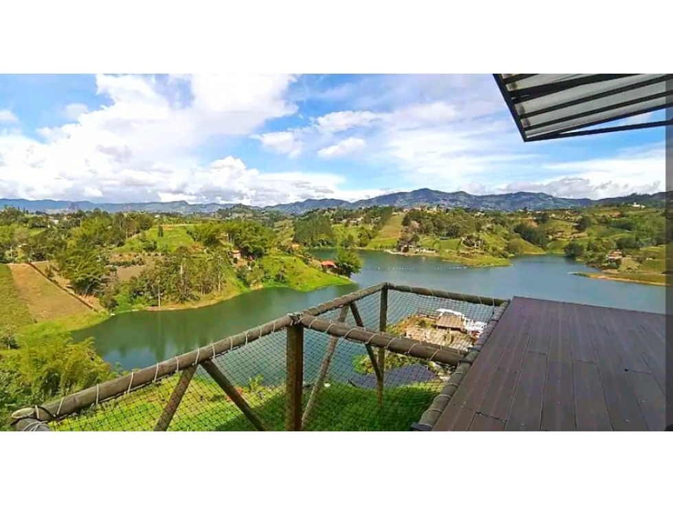 3 cabañas en venta en el Peñol con vista a la represa y a la piedra - 2