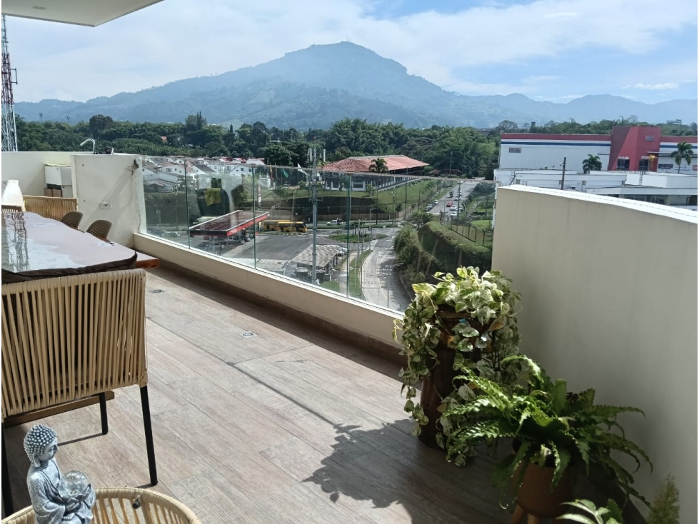 En venta apartamento amoblado en la Quinta Club House - Pereira — foto 2