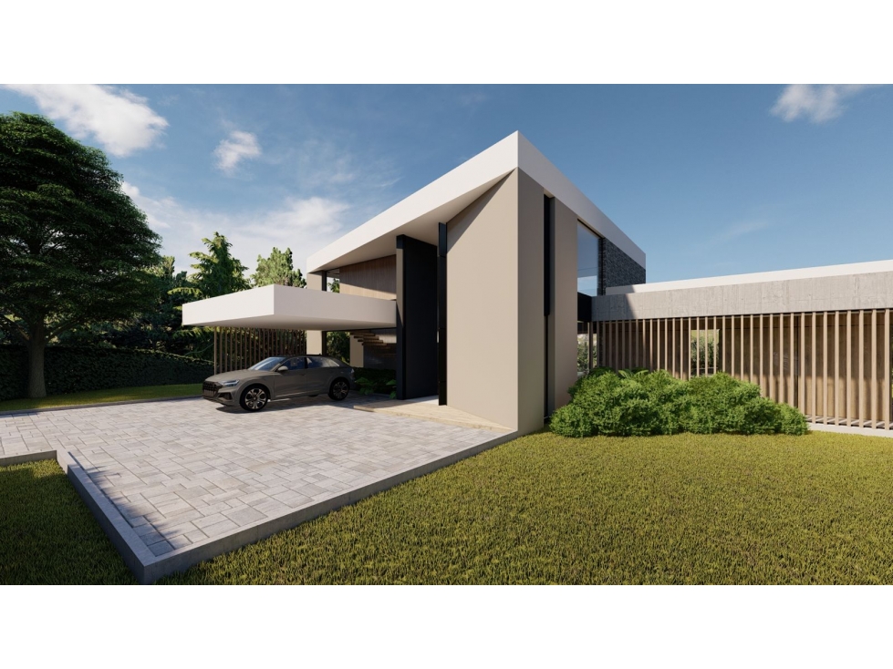 En venta casa campestre sobre planos Cerritos