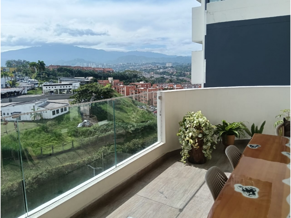 En venta apartamento amoblado en la Quinta Club House - Pereira