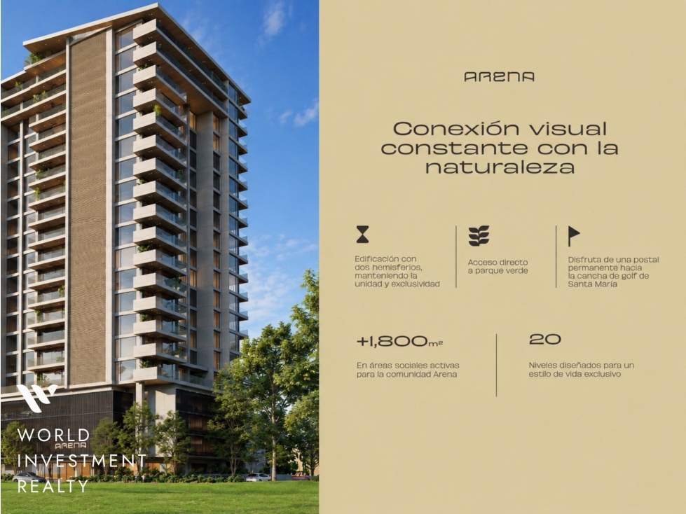 APARTAMENTO EN VENTA EN ARENA EN SANTA MARIA | VISTA AL GOLF — foto 4