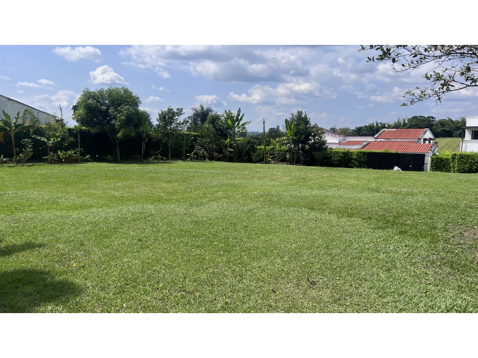 Se vende lote campestre en condominio cerrado Murillo