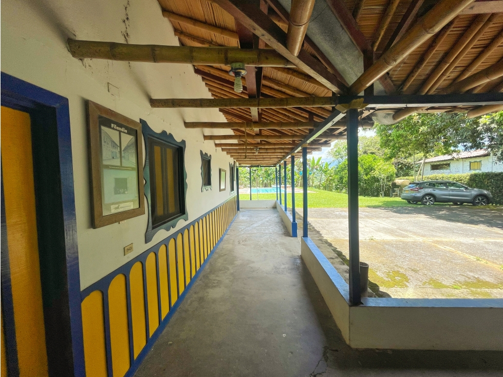 Se Vende Finca El Caimo Vista Cañon Rio Quindío — foto 6
