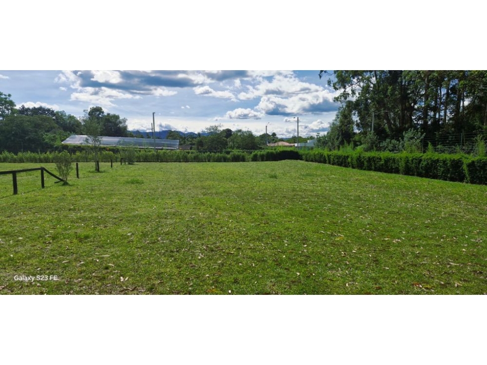 Lote para venta en parcelación en Rionegro