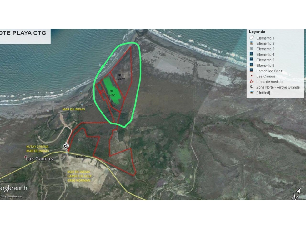 Lote para venta en Arrollo Grande / Vía Cartagena - Barranquilla — foto 3