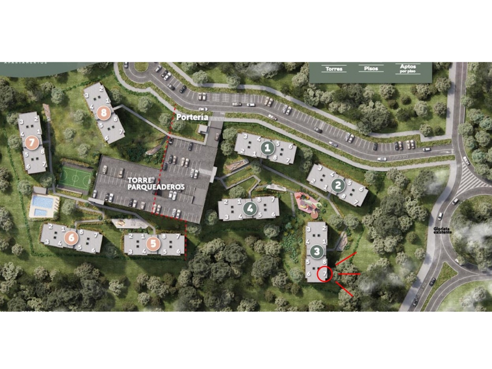 Apartamento en Venta en Rionegro -Cesión de Derechos