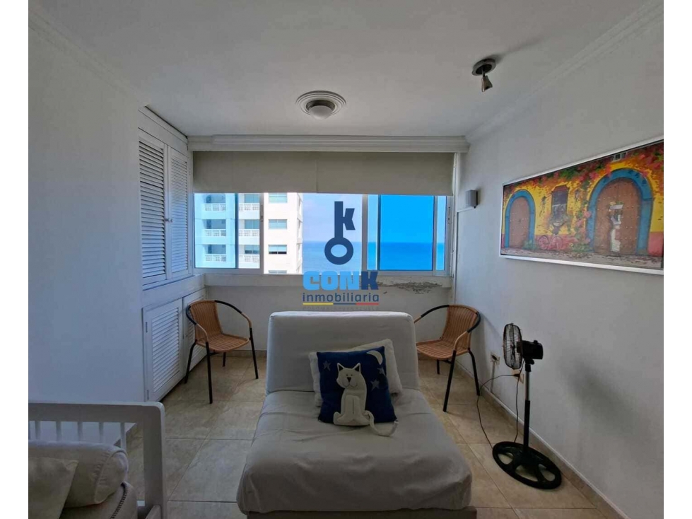ARRIENDO APARTAESTUDIO BOCAGRANDE, CARTAGENA — foto 3