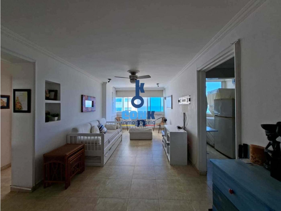 ARRIENDO APARTAESTUDIO BOCAGRANDE, CARTAGENA