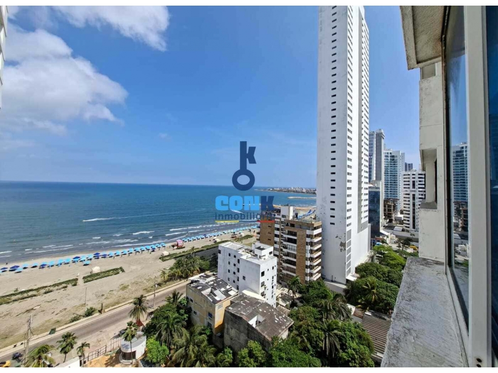 ARRIENDO APARTAESTUDIO BOCAGRANDE, CARTAGENA — foto 4