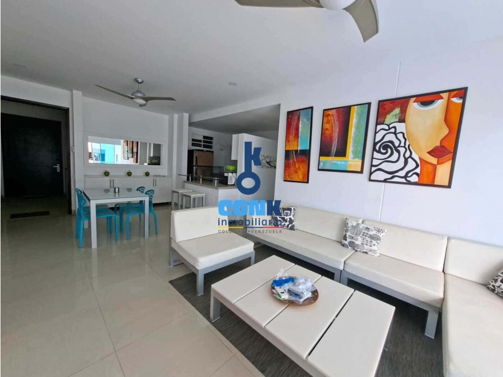 ARRIENDO APARTAMENTO AMOBLADO LA BOQUILLA, CARTAGENA — foto 4