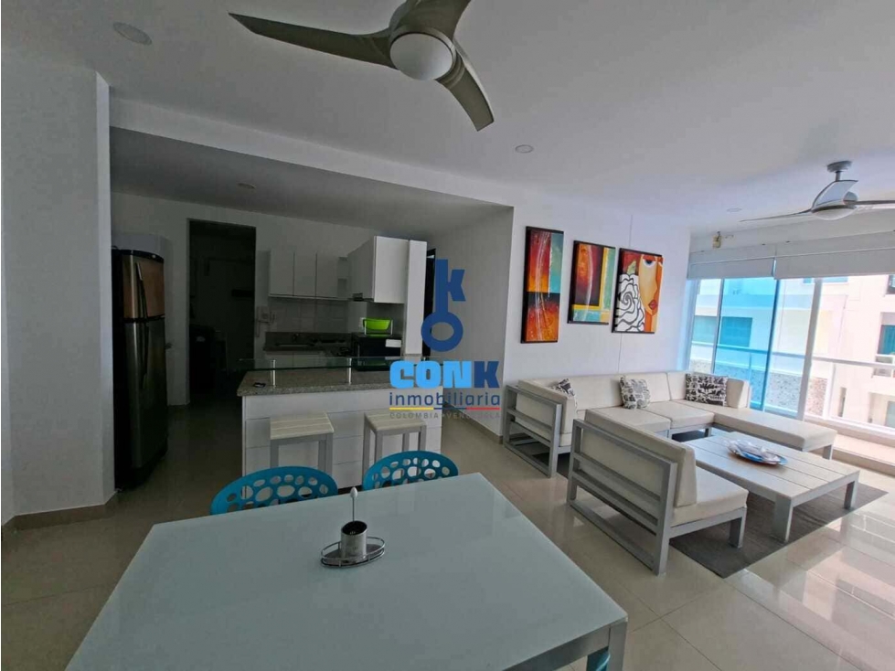 ARRIENDO APARTAMENTO AMOBLADO LA BOQUILLA, CARTAGENA — foto 3