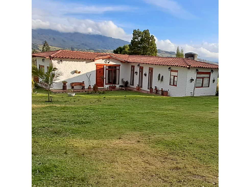 CASA CAMPESTRE EN CHOCONTA DE 1 PISO