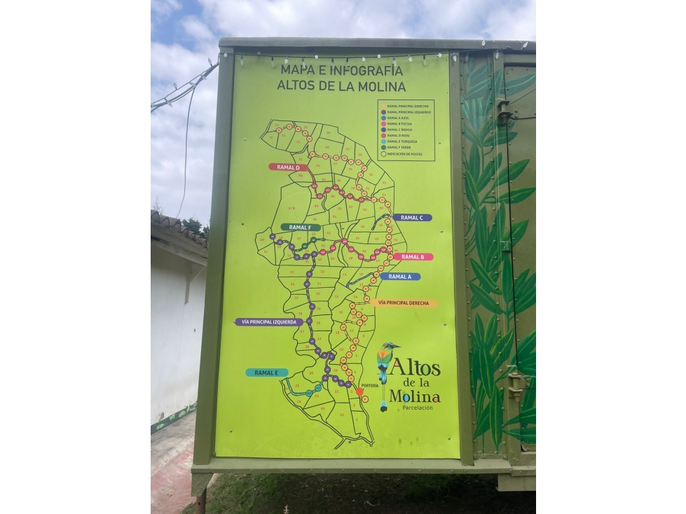 Lote con bosque en Parcelación Altos de la Molina Guarne