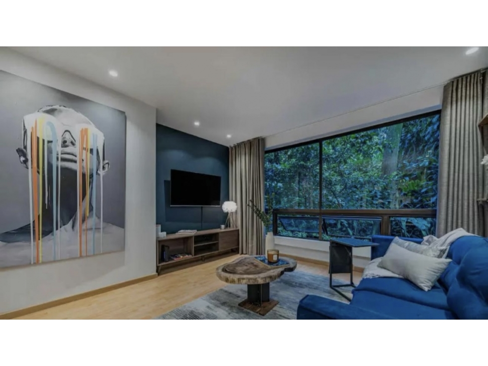 VENDO APARTAESTUDIO EN EL POBLADO, AMOBLADO. — foto 4