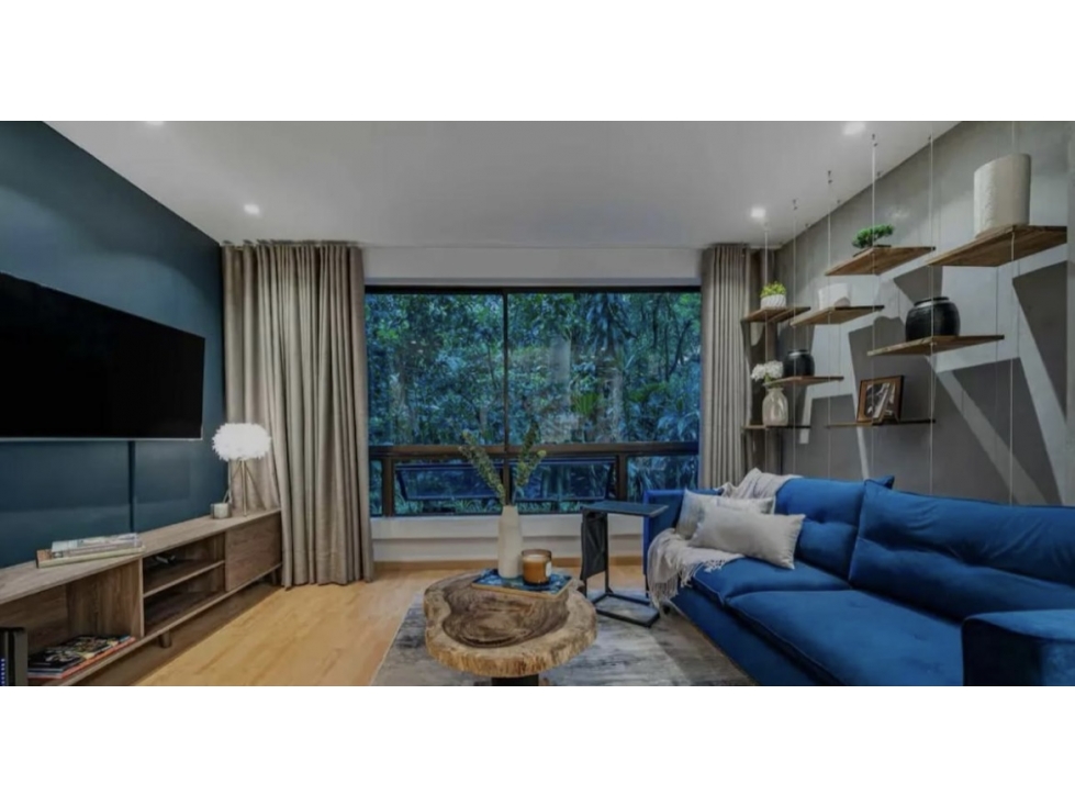 VENDO APARTAESTUDIO EN EL POBLADO, AMOBLADO. — foto 5