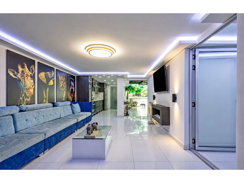VENDO APARTAMENTO EN LAURELES AMOBLADO EN LA 70.