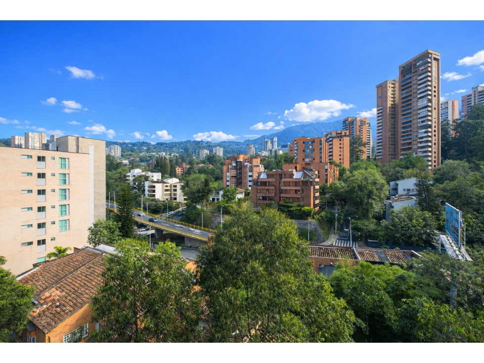 Apto amoblado en El Poblado, Provenza. 32 m², piso 8. Rentas cortas