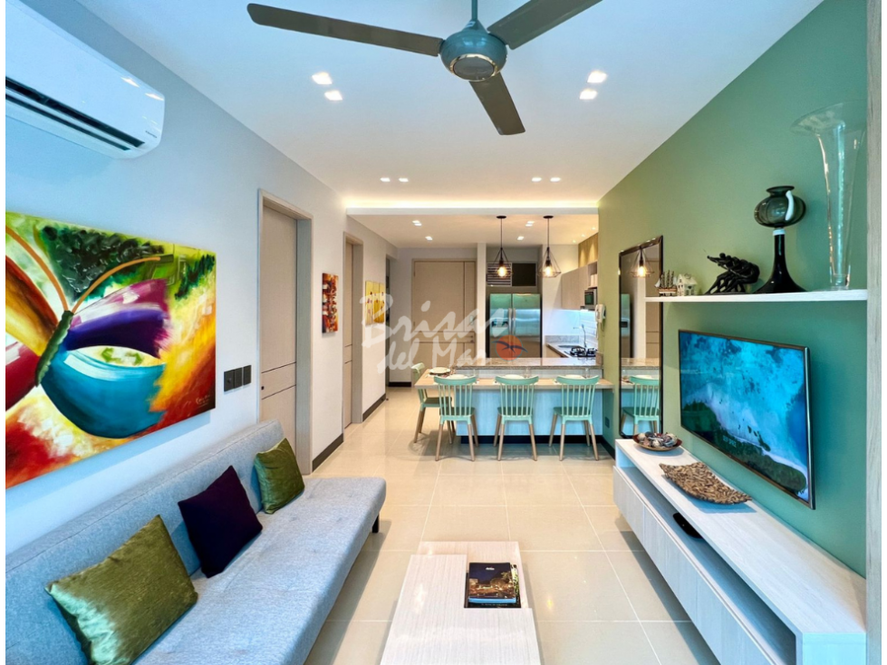 SE ARRIENDA APARTAMENTO AMOBLADO EN LA BOQUILLA CARTAGENA. — foto 2