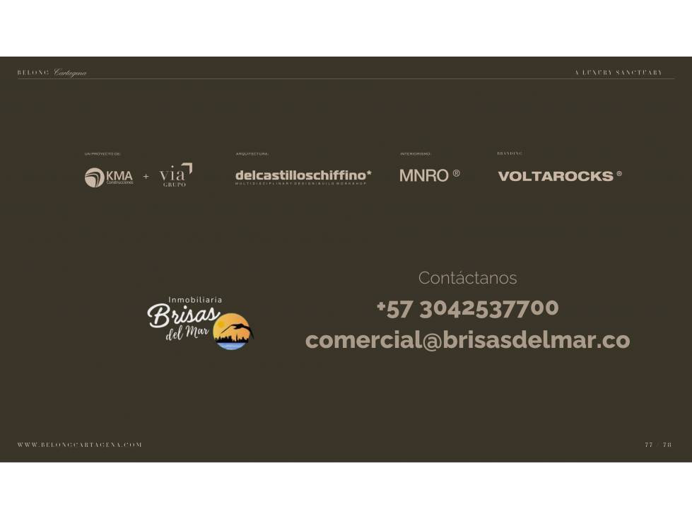PROYECTO BELONG BOCAGRANDE CARTAGENA - COLOMBIA — foto 3