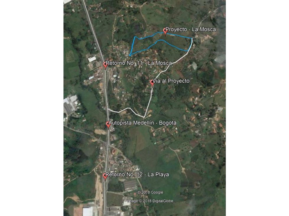 LOTE PARA VIVIENDAS CAMPESTRES LA MOSCA RIONEGRO (ANT)