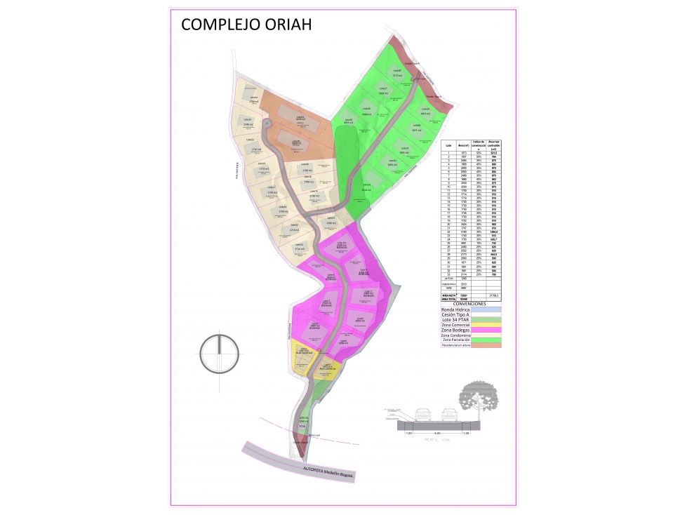Lote #22 para Desarrollo Multifamiliar 4190 M2 en Proyecto ORIAH — foto 5