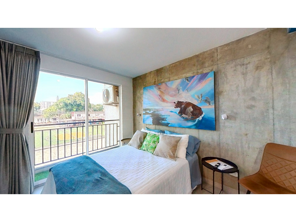 APARTAESTUDIO EN VENTA CALI NORTE LA FLORA 3P C/A