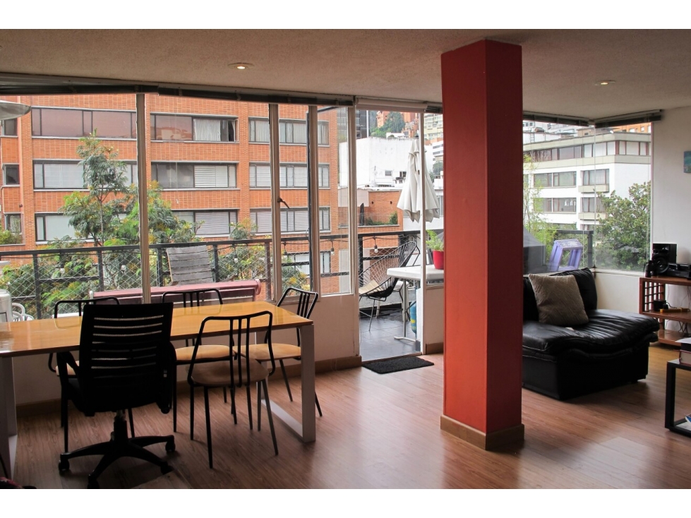 Arriendo apartamento con terraza en El Nogal, Bogotá — foto 2