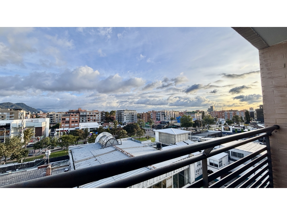 VENDO apartaestudio c/balcón Santa Barbara Occidental, Usaquén, Bogotá — foto 2