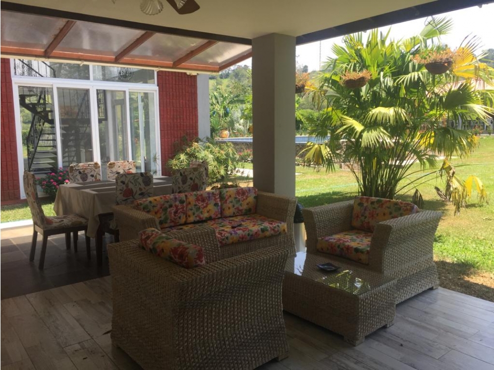 VENDO FINCA 1,2 Hs ECOTURISTICA CERCA A CAMBIA CALDAS - 4