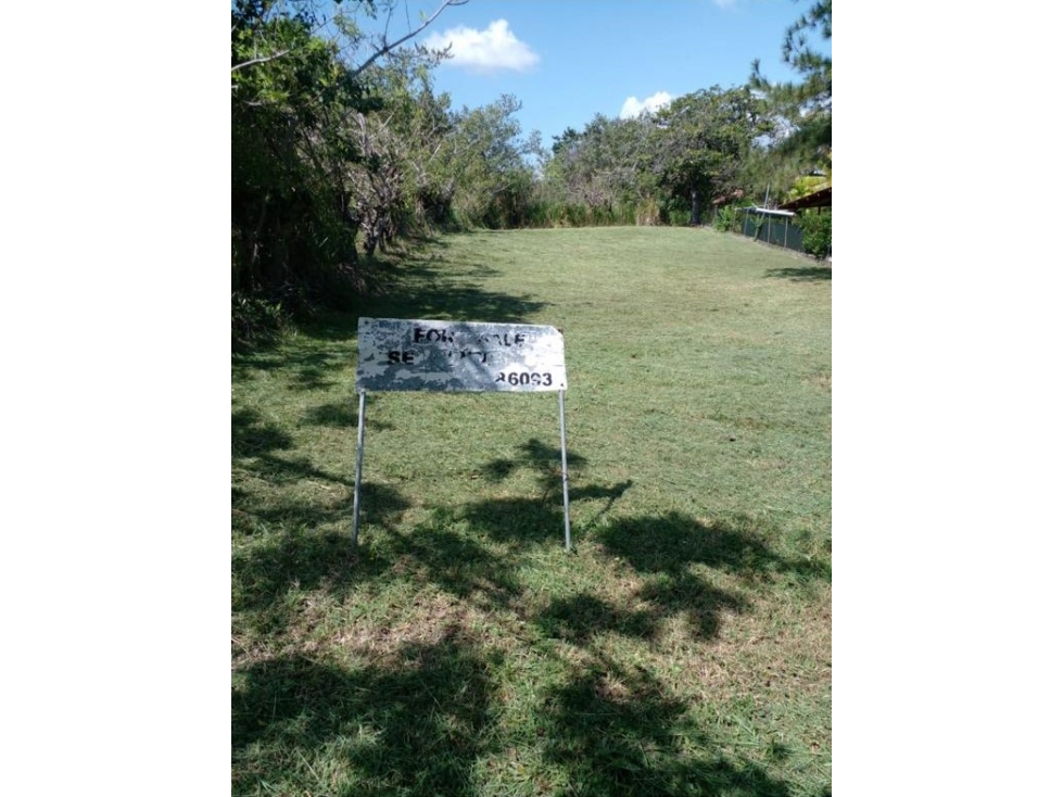 Venta de terreno Coronado