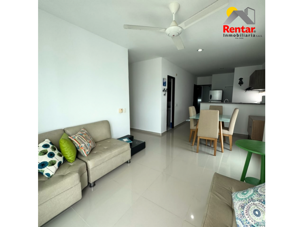 APARTAMENTO PARA ARRIENDO AMOBLADO EN MONTERÍA UB EN LA CASTELLANA - 3