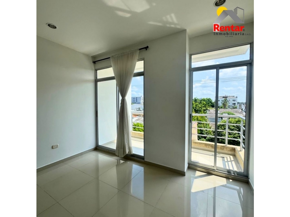 APARTAMENTO PARA ARRIENDO EN MONTERÍA UB EN EL ED. PALERMO — foto 3