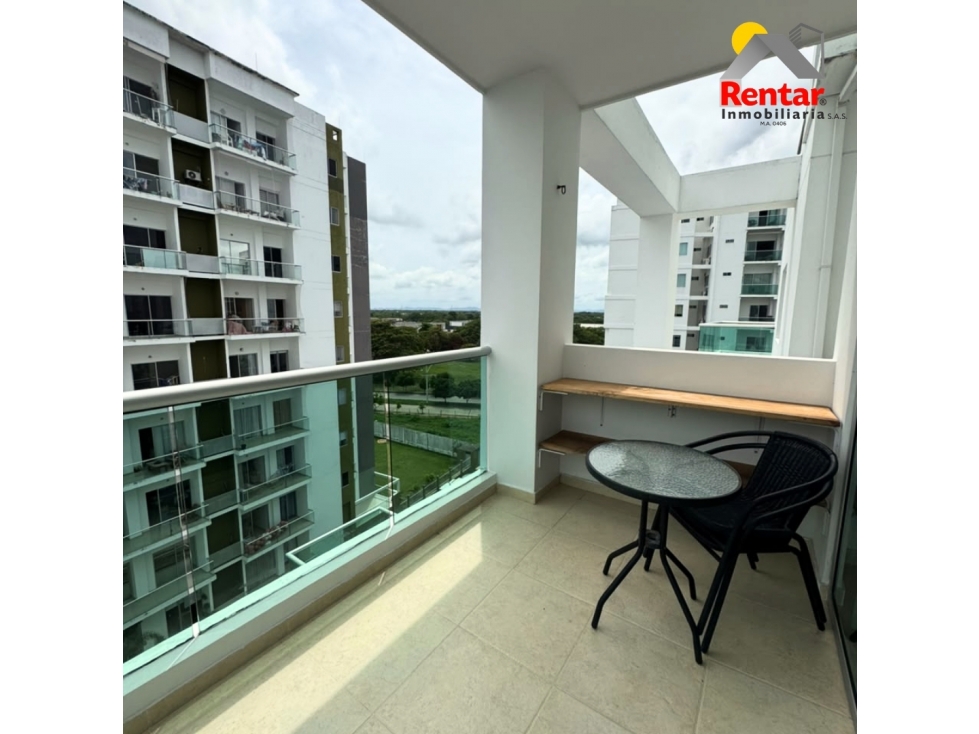 APARTAMENTO PARA ARRIENDO AMOBLADO EN MONTERÍA UB EN LA CASTELLANA - 4