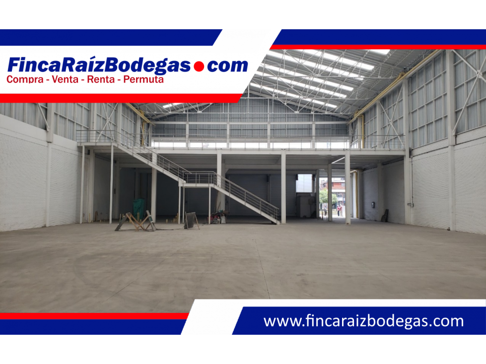ARRIENDO BODEGA PUENTE ARANDA INDUSTRIAL
