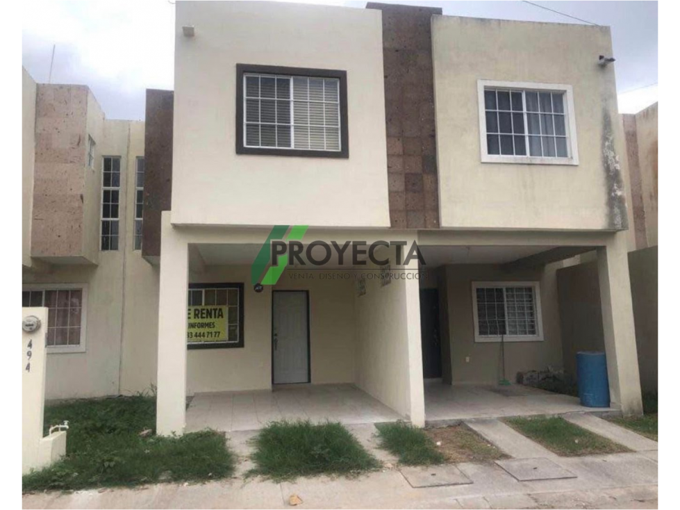 CASA EN R E N T A FRACC. ARECAS. ALTAMIRA - 1