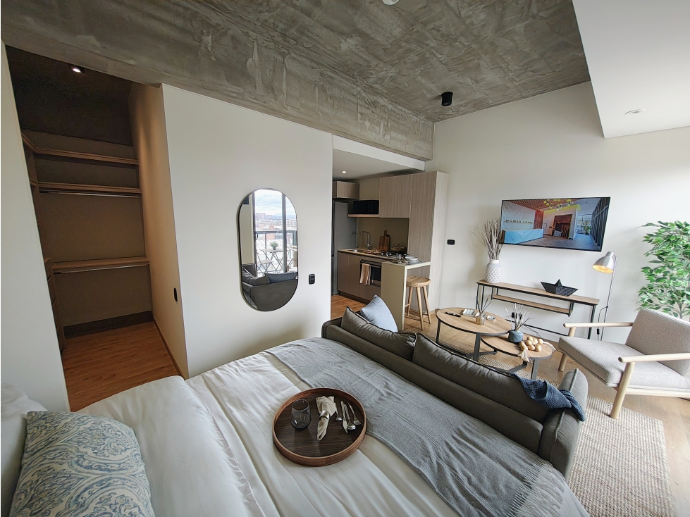 COMAD SALITRE / ARRIENDO APARTAESTUDIO TIPO LOFT