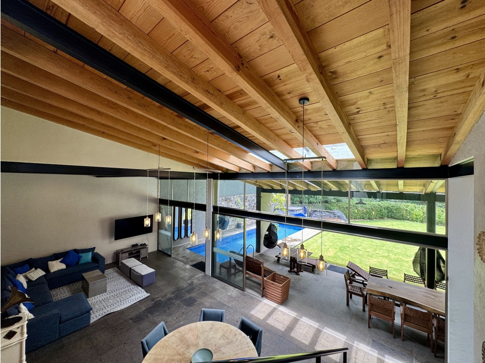 CASA EN RENTA | AVANDARO | AMUEBLADA | JARDIN Y ALBERCA — foto 5