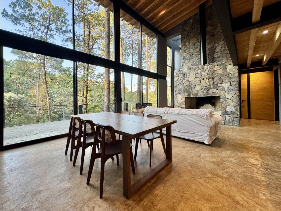 CASA EN RENTA | AMUEBLADA | CERRO GORDO | VALLE DE BRAVO - 1