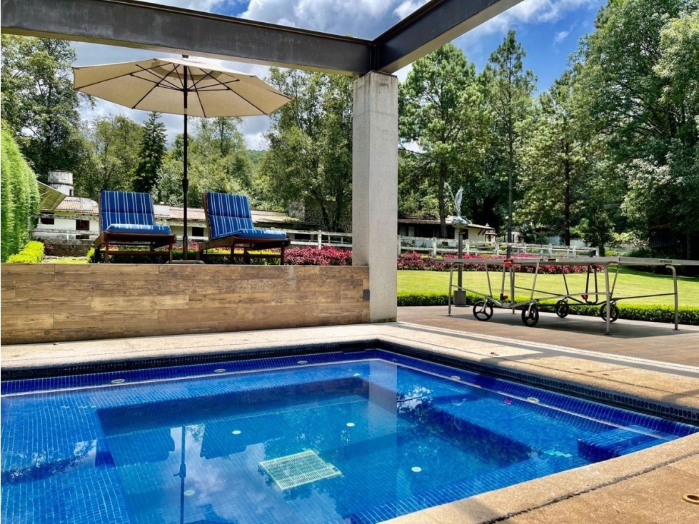 RANCHO EN VENTA, EN VALLE DE BRAVO, CON CABALLERIZAS Y PICADERO - 6