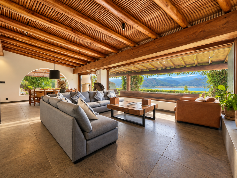 CASA EN VENTA | LA PEÑA | VALLE DE BRAVO | VISTA Y ACCESO AL LAGO — foto 3