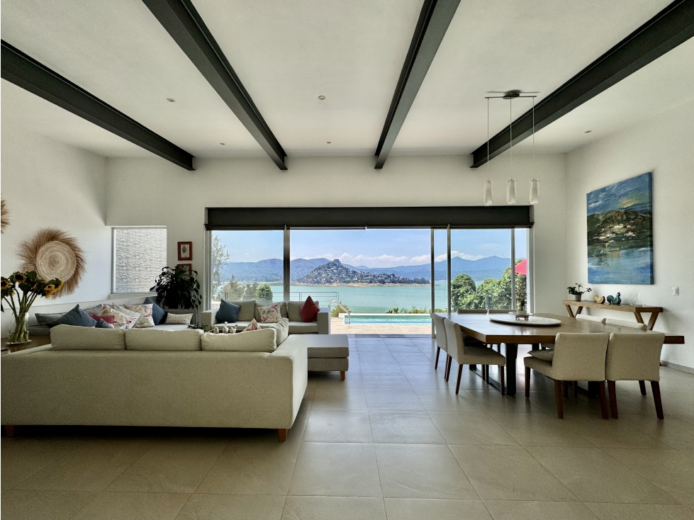CASA EN VENTA I SAN GASPAR I VISTA AL LAGO Y LA PEÑA I VALLE DE BRAVO