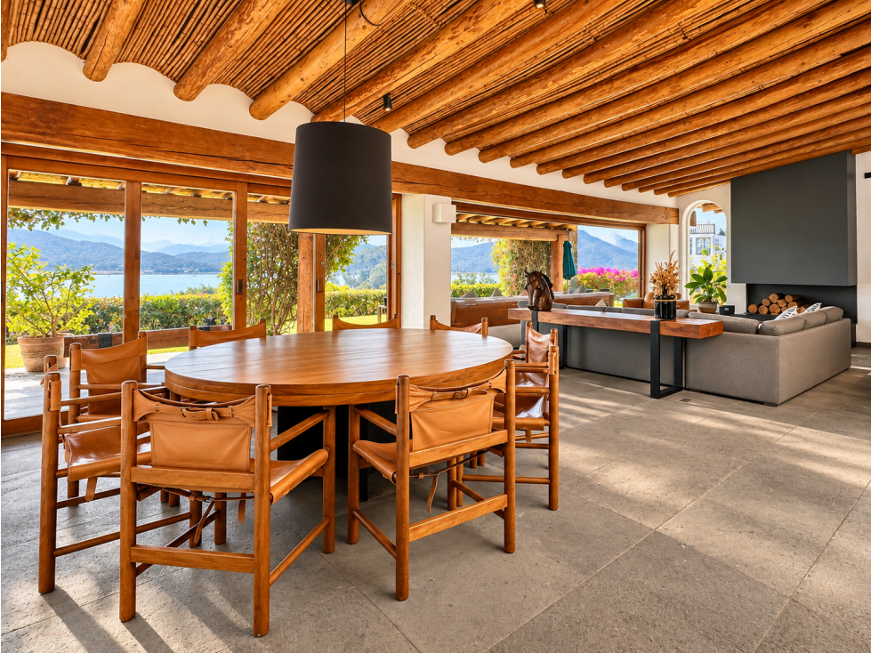 CASA EN VENTA | LA PEÑA | VALLE DE BRAVO | VISTA Y ACCESO AL LAGO — foto 6